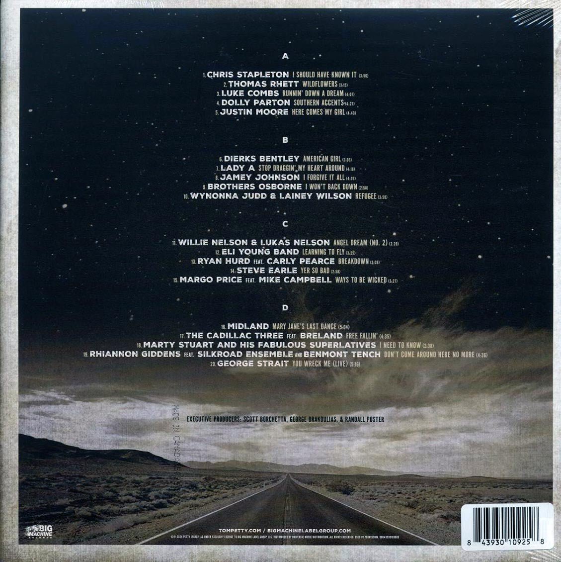 Various Artists - Petty Country (A Country Music Celebration Of Tom Petty) - Cloud Vinyl LP Record { vinyl }