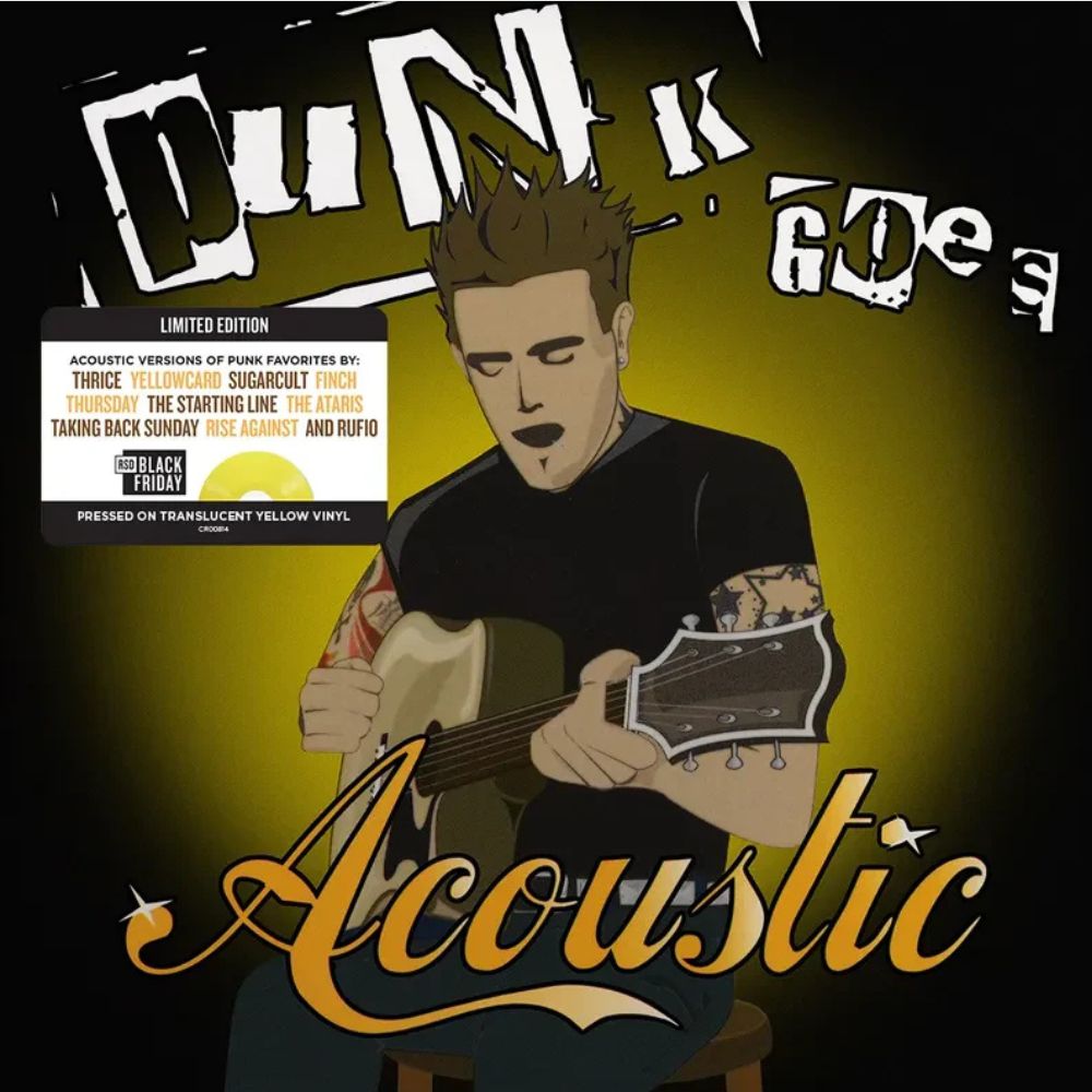 Various Artists - Punk Goes Acoustic - RSD Black Friday 2025 Translucent Lemon Vinyl LP Record { vinyl }