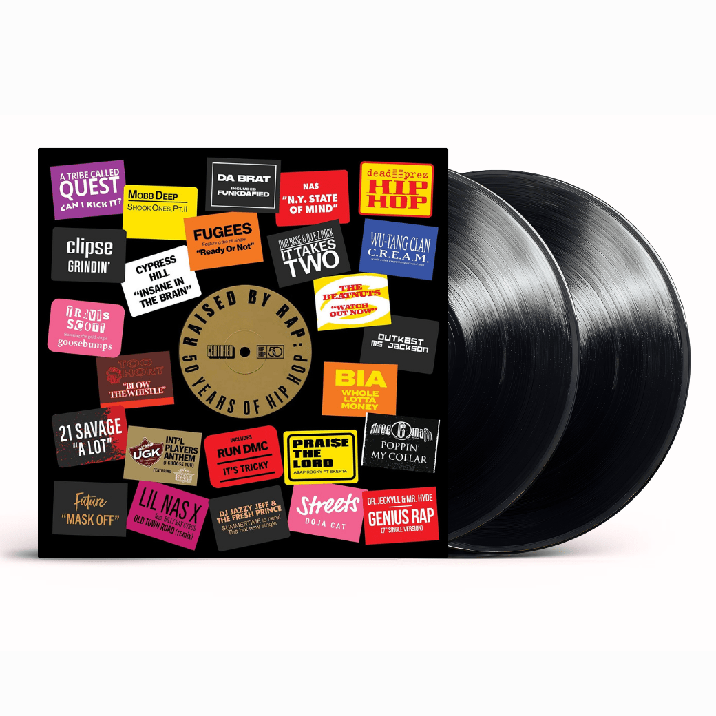 Various Artists - Raised By Rap: 50 Years Of Hip Hop - Vinyl LP Record { vinyl }