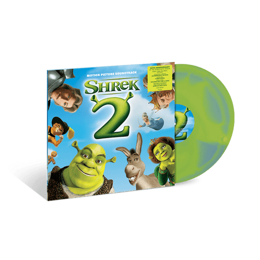 Various Artists - Shrek 2 - Original Motion Picture Soundtrack - Sky Blue & Green Vinyl LP Record { vinyl }