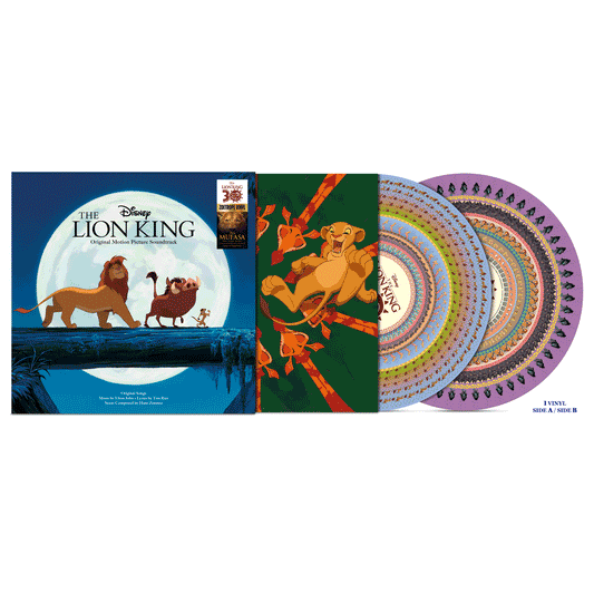Various Artists - The Lion King (30th Anniversary) - Zoetrope Picture Disc Vinyl LP Record { vinyl }