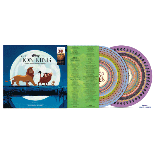 Various Artists - The Lion King (30th Anniversary) - Zoetrope Picture Disc Vinyl LP Record { vinyl }