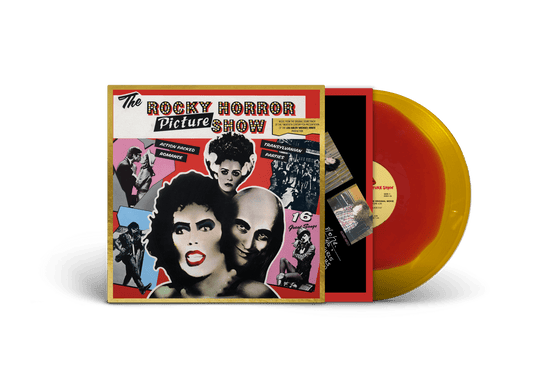 Various Artists - The Rocky Horror Picture Show (50th Anniversary Edition) - Red & Gold Vinyl LP Record { vinyl }