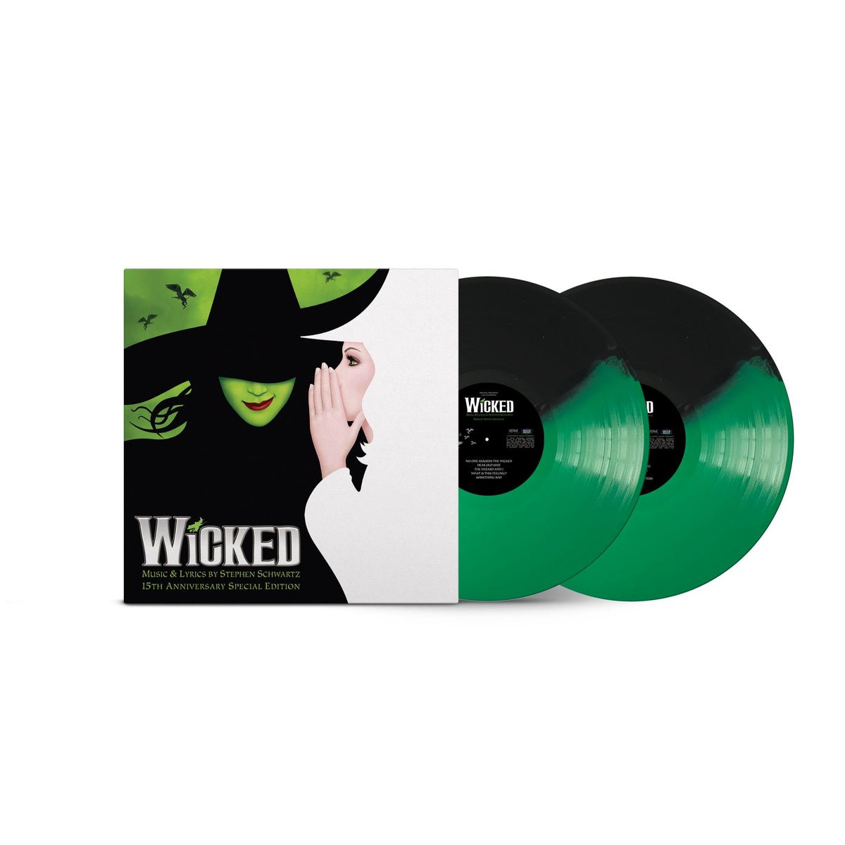 Various Artists - Wicked - Green & Black Vinyl LP Record { vinyl }