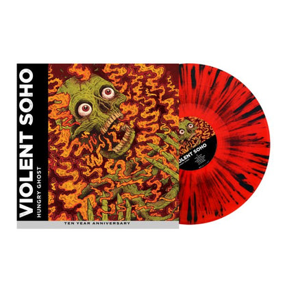 Violent Soho – Hungry Ghost - 10th Anniversary Black and Red Splatter Vinyl LP Record { vinyl }