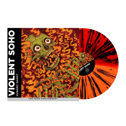 Violent Soho – Hungry Ghost - 10th Anniversary Orange and Red Splatter Vinyl LP Record { vinyl }